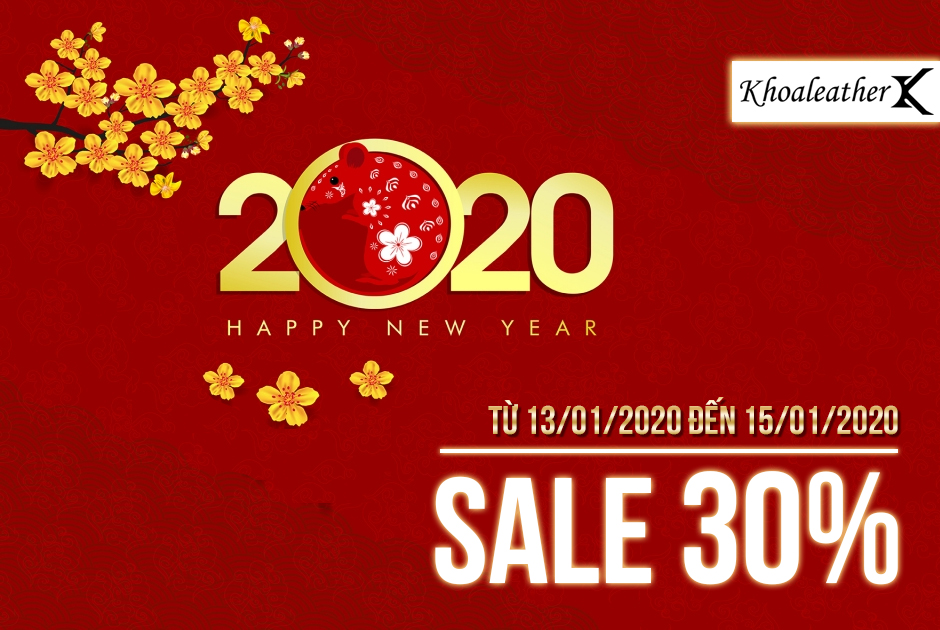 Mừng năm mới 2020 - SALE 30%